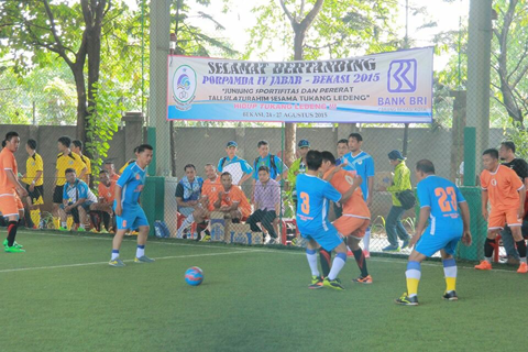 Kab Bekasi vs Kab Bandung PORPAMDA IV JABAR 2015