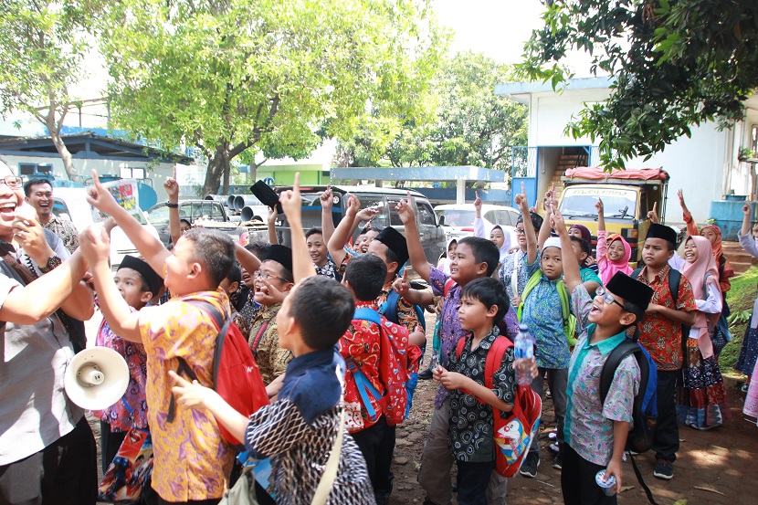 Kunjungan SDI Labschool STAI Bani Saleh ke PDAM Tirta Bhagasasi Bekasi Cabang Kota