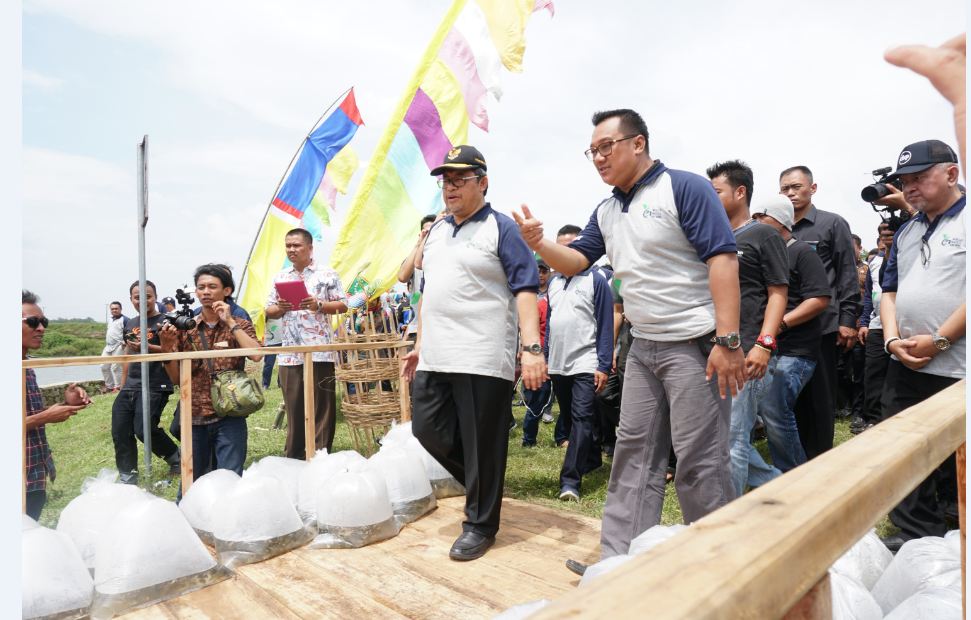 Kunjungan Gubernur Jawa Barat di Desa Karang Mulya