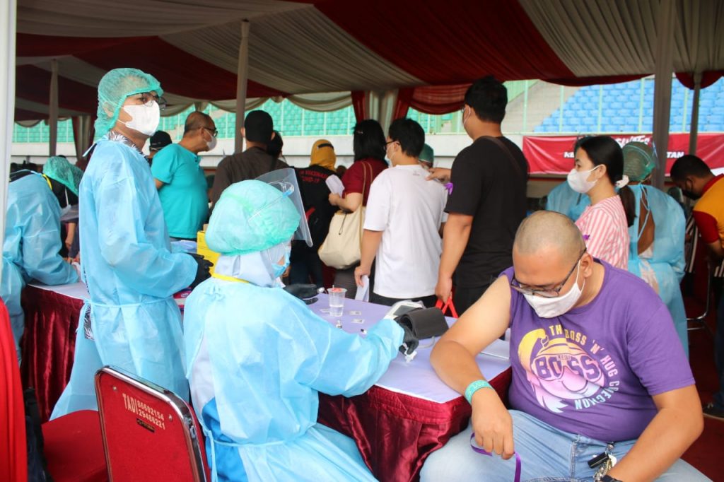 Pemerintah Kota Bekasi Kembali Menyelenggarakan Vaksinasi Massal