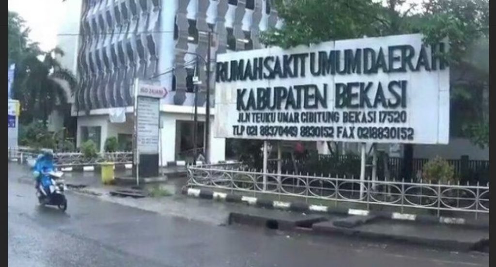 Pasien Covid-19 di RSUD Kabupaten Bekasi Turun Signifikan