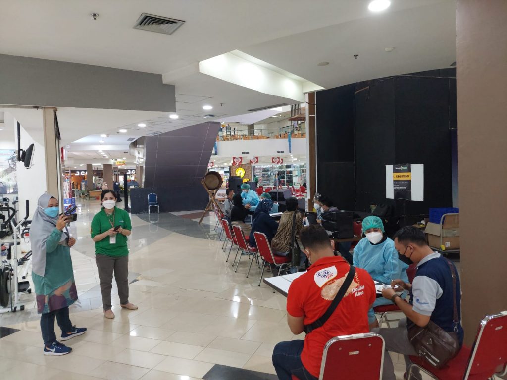 Vaksinasi di Pusat Perbelanjaan Kota Bekasi Berlanjut Hingga 31 Oktober 2021