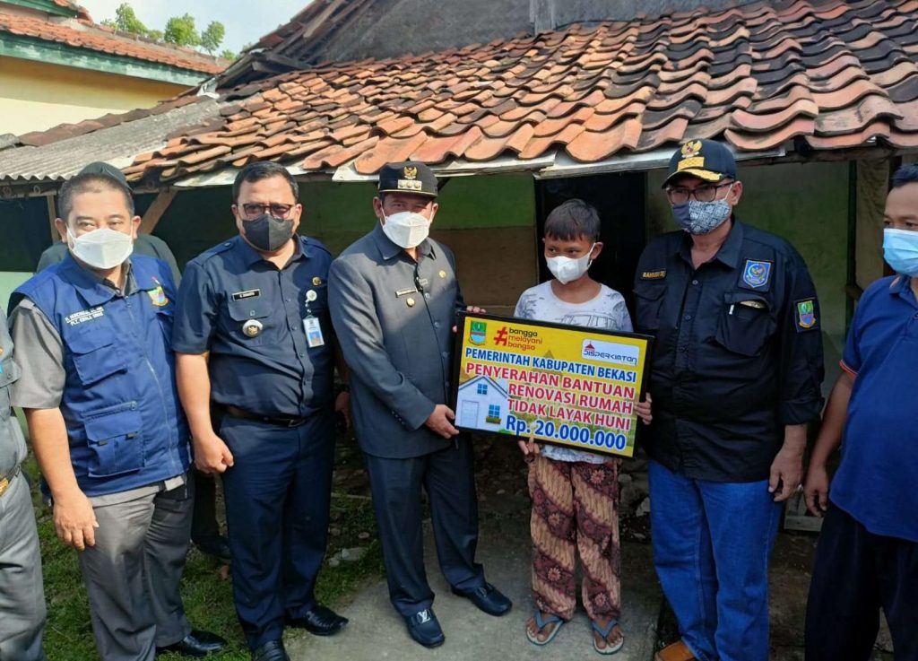 Pemerintah Kabupaten Bekasi Menganggarkan Pembangunan untuk Perbaikan 2.500 Rumah Tidak Layak Huni yang Tersebar di 23 Kecamatan