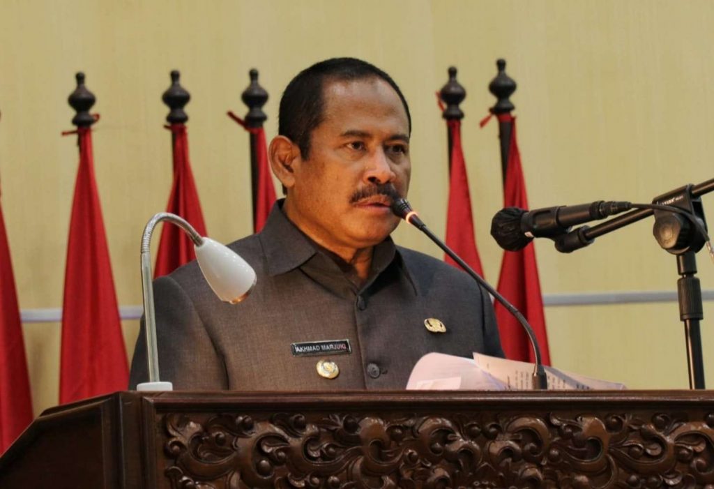 Pemerintah Kabupaten Bekasi Melakukan Perbaikan Jalan Inspeksi Saluran Kalimalang