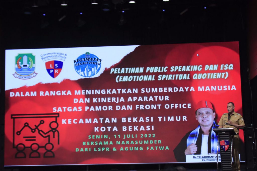 Pelatihan Public Speaking dan ESQ Kota Bekasi