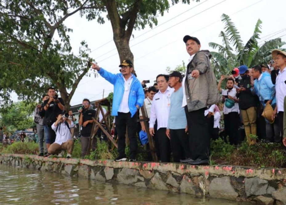 000 Hektare Sawah Kabupaten Bekasi Tergenang Banjir