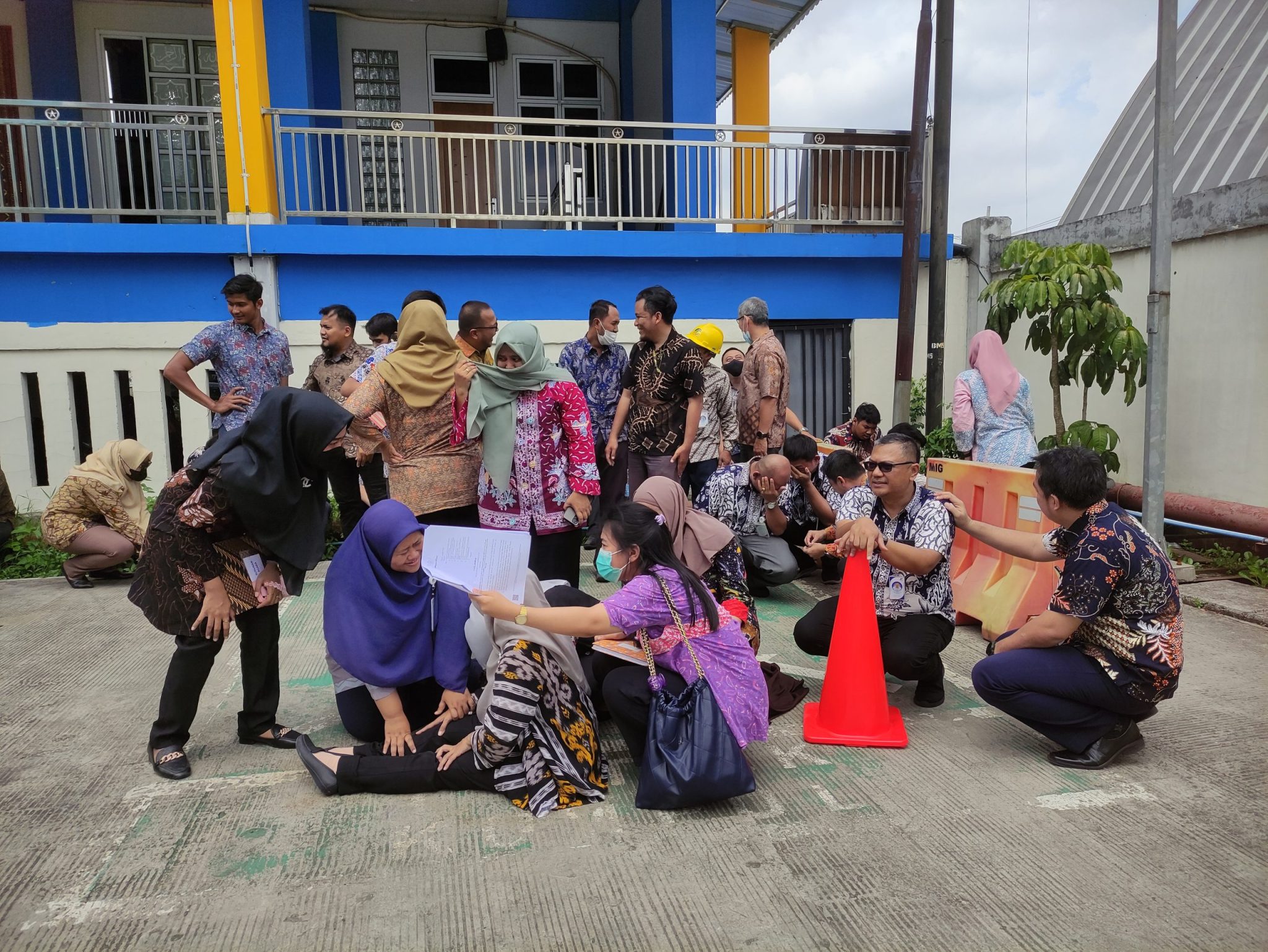 Pdam Tirta Bhagasasi Simulasikan Kesiapsiagaan Hadapi Bencana Perumda Tirta Bhagasasi Bekasi