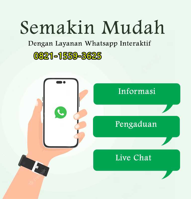 Whatsapp Interaktif PDAM Tirta Bhagasasi Bekasi