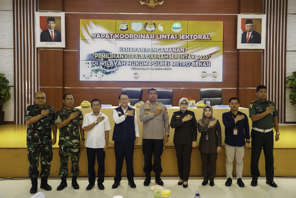 Forkopimda Kabupaten Bekasi Gelar Rakor Kesiapan Pilkada 2024