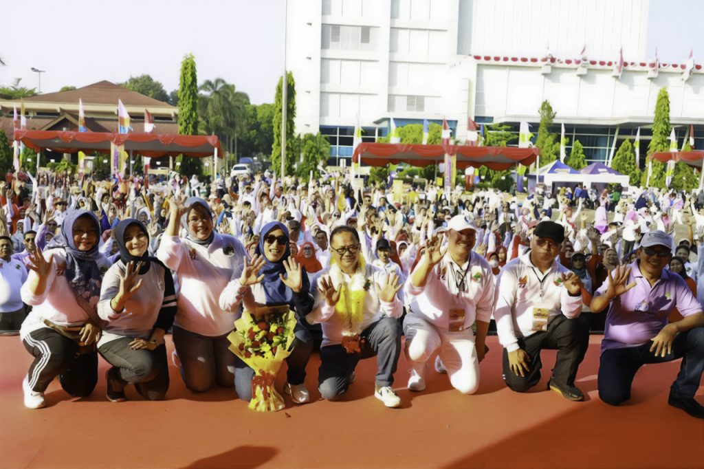 Peringatan Harganas di CFD Kota Bekasi