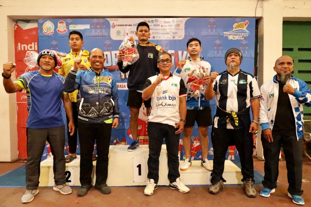 Perpamsi Jawa Barat Sapu Bersih 5 Medali Emas Cabor Tenis Meja