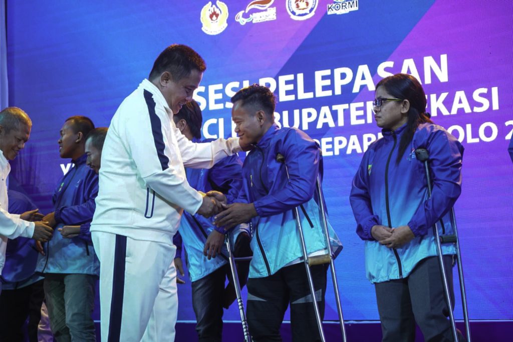 Peraih Medali Peparnas Kabupaten Bekasi Dijanjikan Bonus