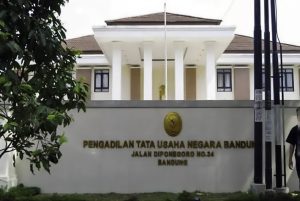 PTUN Bandung Memutuskan Tidak Dapat Menerima Gugatan Usep Rahman Salim