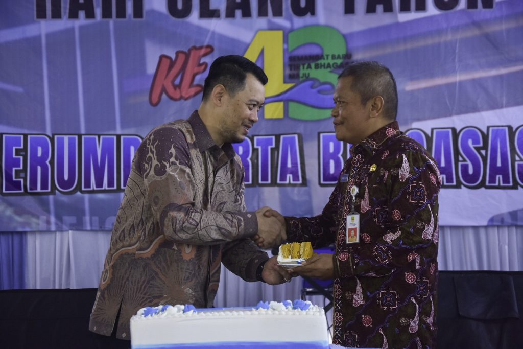 Pemkab Bekasi Doakan Perumda Tirta Bhagasasi Semakin Maju