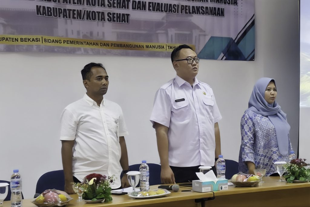 Pemkab Bekasi Mencanangkan Predikat Kabupaten Sehat 2025