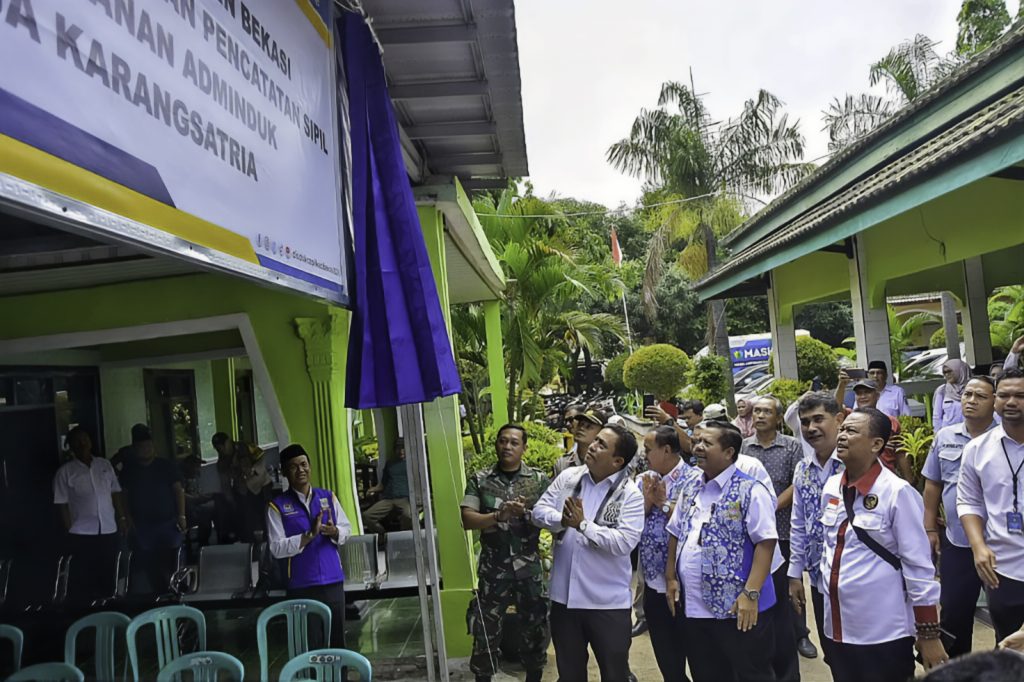 Pos Pelayanan Adminduk Buka di Kantor Desa Karangsatria