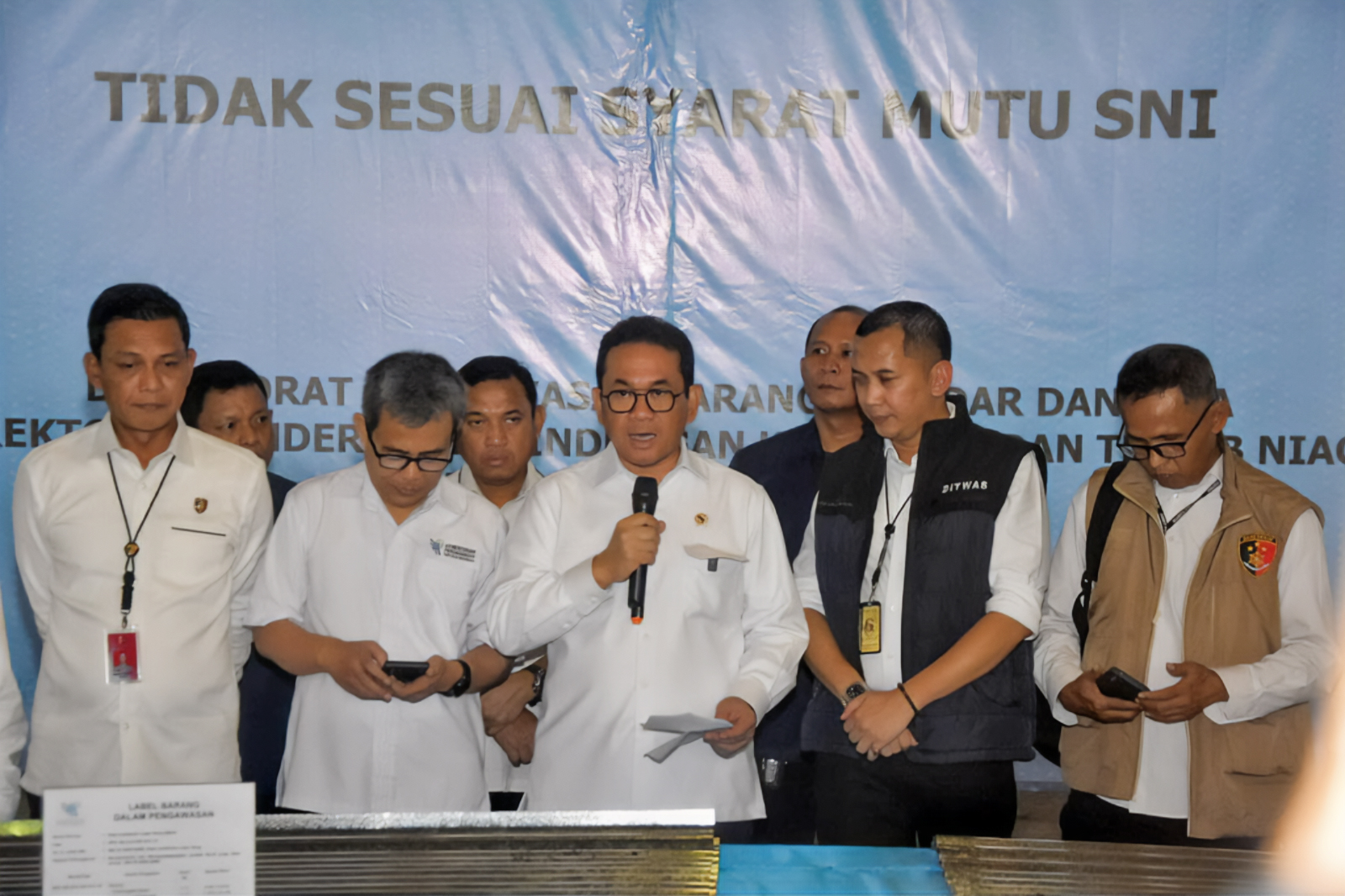 Menteri Perdagangan Ekspos Produk Baja Senilai Rp 23 Miliar Tak Penuhi SNI