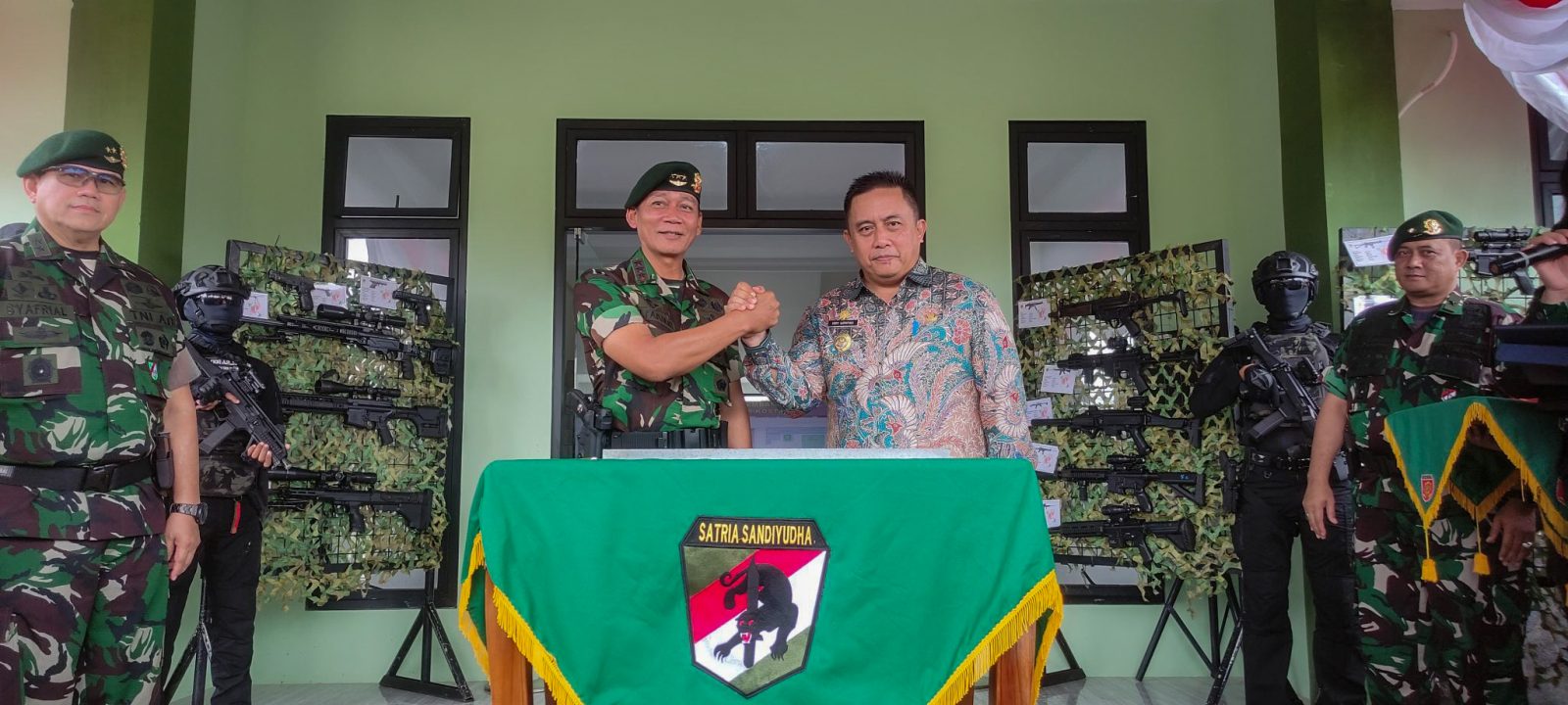 Markas Batalyon Intai Tempur Kostrad Dukung Keamanan di Kabupaten Bekasi