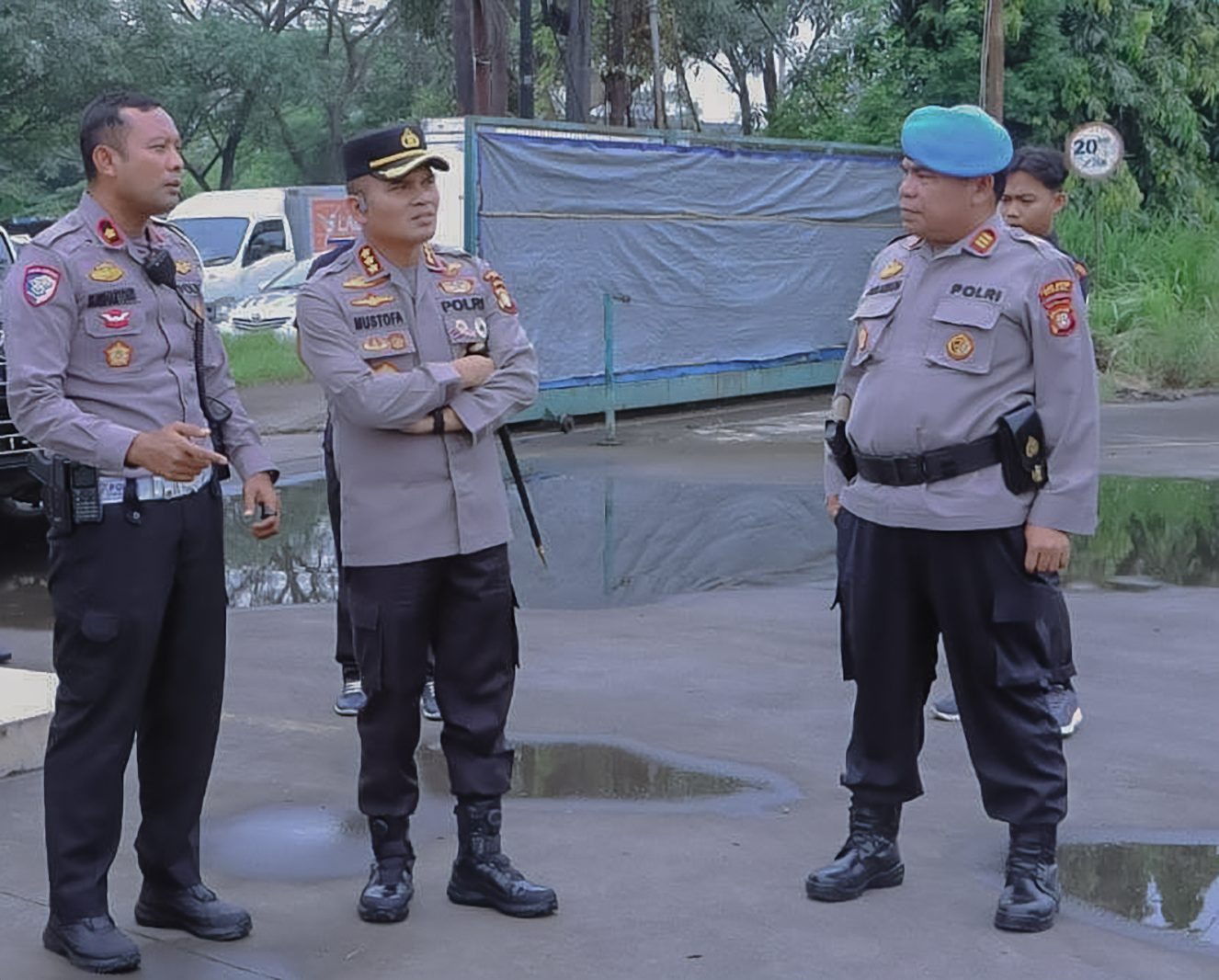 Jajaran Polres Metro Bekasi Pantau Kesiapan Jalur Mudik Lebaran