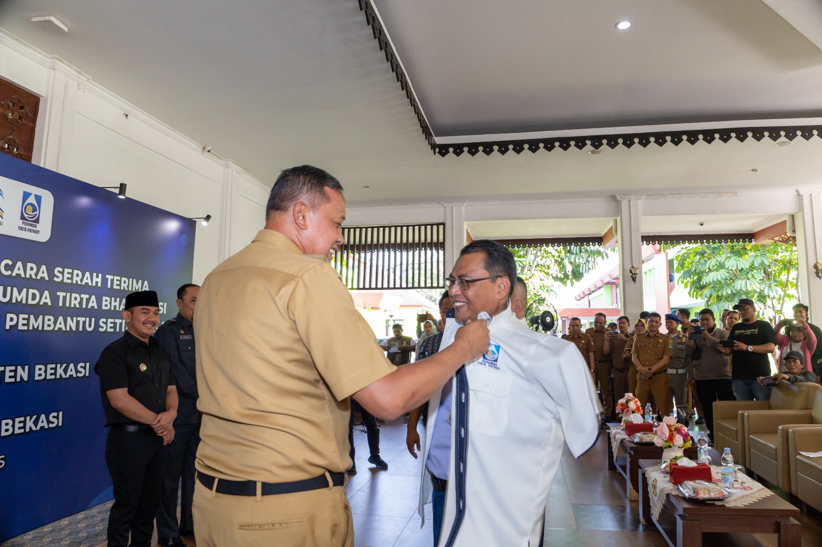 Pemkot Bekasi Ucapkan Selamat Datang kepada Pegawai “Baru” Perumda Tirta Patriot