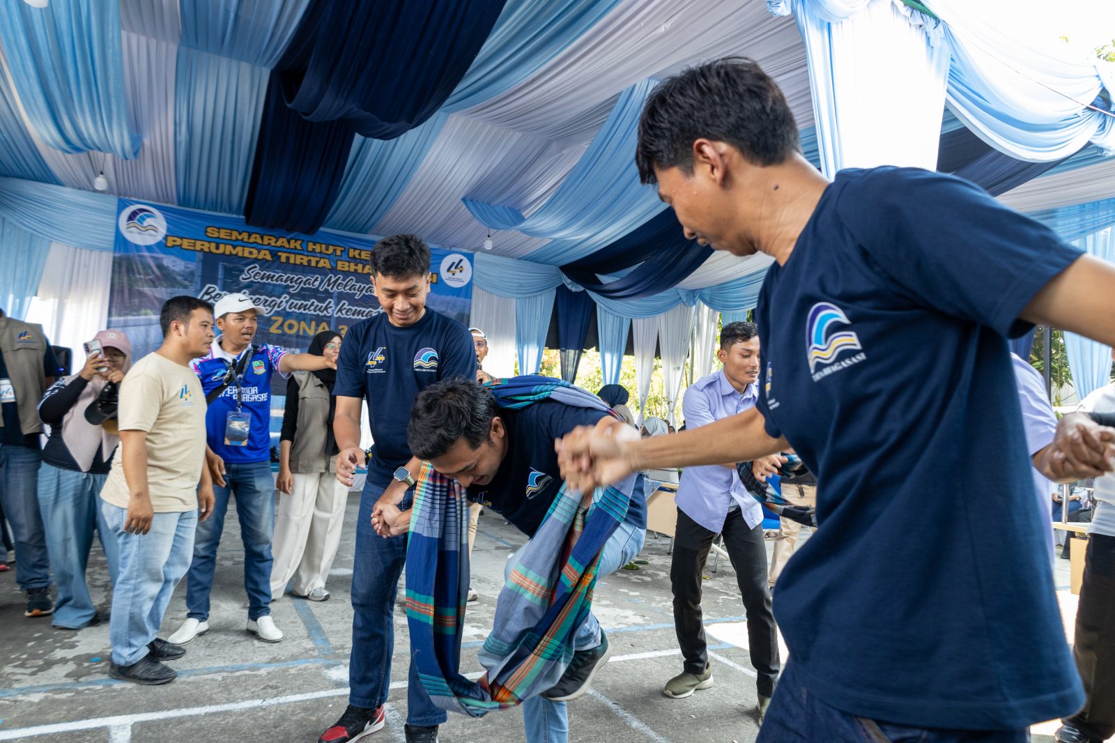 Lomba HUT ke-44 Perumda Tirta Bhagasasi Zona 3 Dipusatkan di KCP GCC