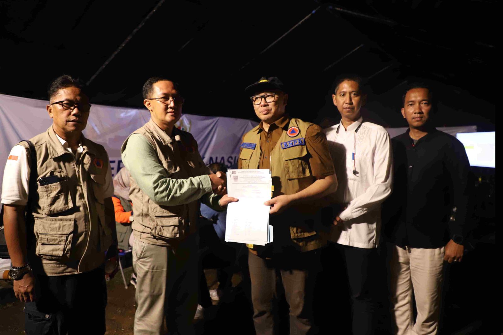 Bantuan Logistik Pemkab Bekasi Dikirim ke Wilayah Terdampak Bencana